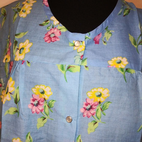 *3 for $15*NWT Vintage 90s floral print Apron - Picture 3 of 8